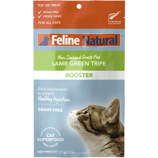 Feline Natural Freeze-Dried Lamb Green Tripe bag