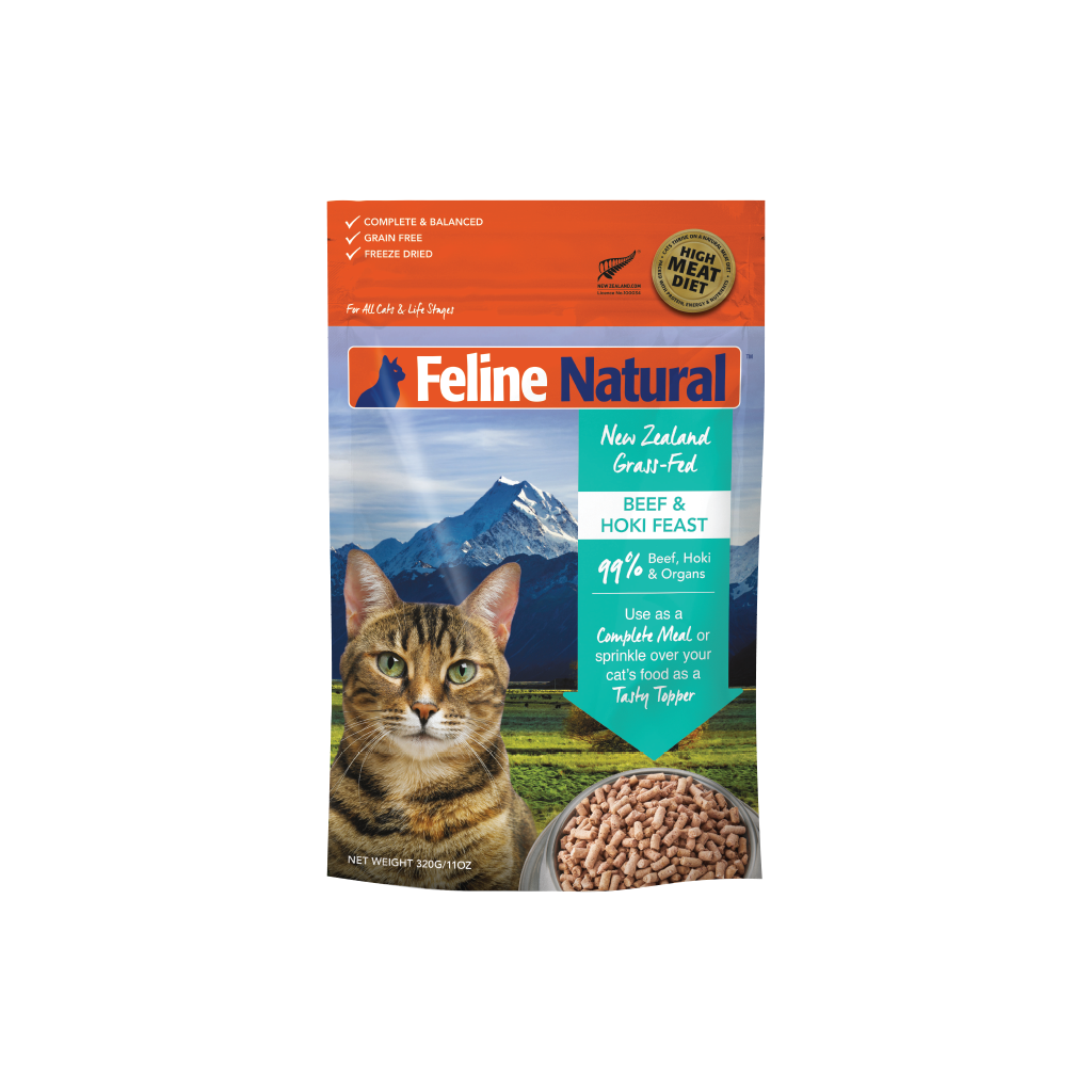 Beef Hoki Feast Freeze Dried Cat Food