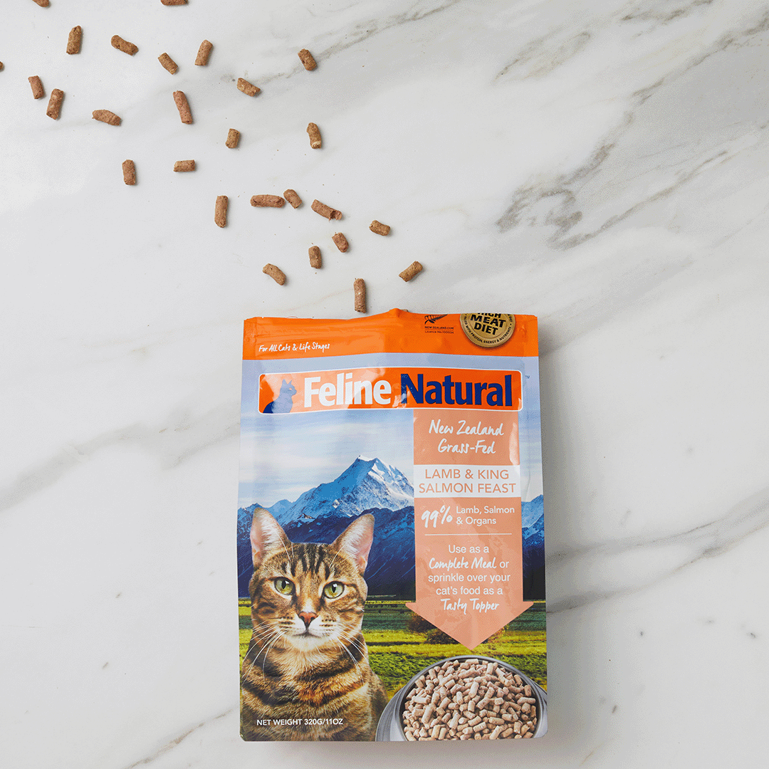 Feline natural lamb and salmon outlet