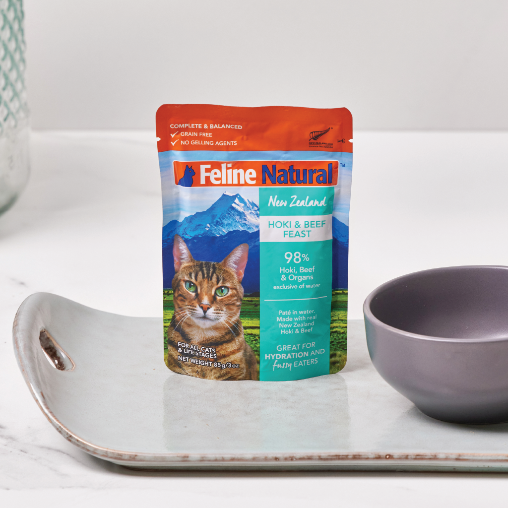 Hoki Beef Feast Pouch Cat Food