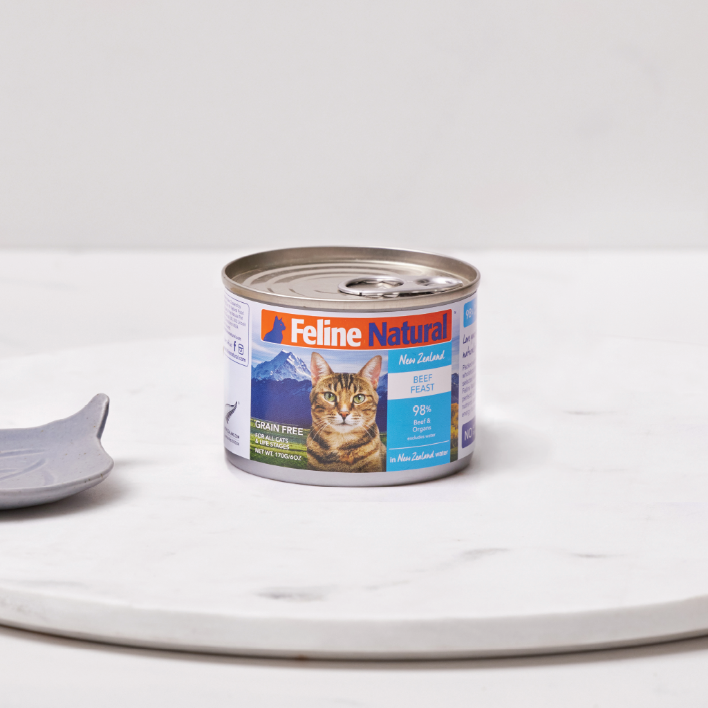 Feline natural top canned cat food